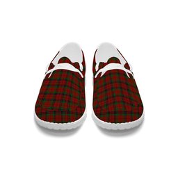 ScotsTee Shop Scottish Nicolson Lochcarron Tartan Plaid Canvas Loafer Shoes