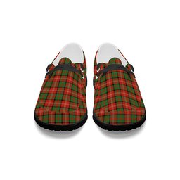 ScotsTee Shop Scottish Nisbet Ancient Tartan Plaid Canvas Loafer Shoes