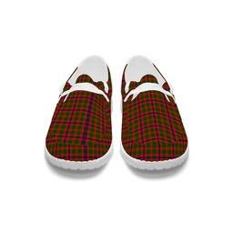 ScotsTee Shop Scottish Nithsdale District Tartan Plaid Canvas Loafer Shoes