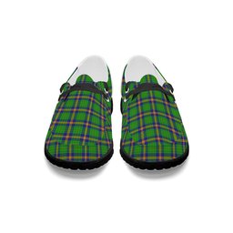 ScotsTee Shop Scottish New Mexico Tartan Plaid Canvas Loafer Shoes