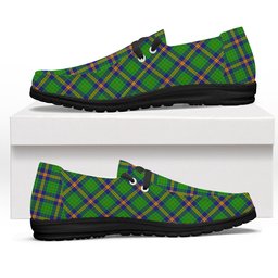 ScotsTee Shop Scottish New Mexico Tartan Plaid Canvas Loafer Shoes