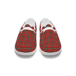 ScotsTee Shop Scottish Ogilvie (Ogilvy) Modern Tartan Plaid Canvas Loafer Shoes