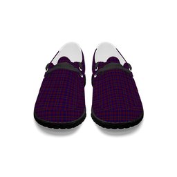 ScotsTee Shop Scottish Nithsdale Dalgliesh Tartan Plaid Canvas Loafer Shoes