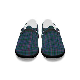 ScotsTee Shop Scottish Pitcairn Heritage Hunting Tartan Plaid Canvas Loafer Shoes
