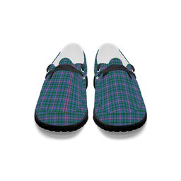 ScotsTee Shop Scottish Pitcairn Hunting Tartan Plaid Canvas Loafer Shoes