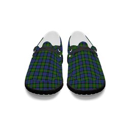 ScotsTee Shop Scottish Paterson SC Tartan Plaid Canvas Loafer Shoes