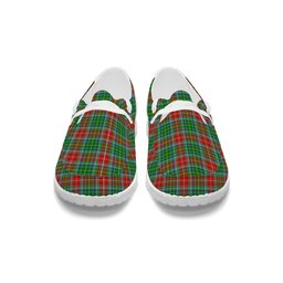 ScotsTee Shop Scottish Muirhead SC Tartan Plaid Canvas Loafer Shoes