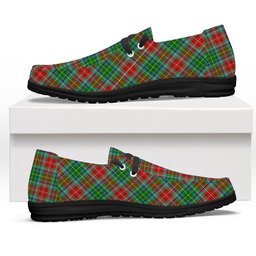 ScotsTee Shop Scottish Muirhead SC Tartan Plaid Canvas Loafer Shoes