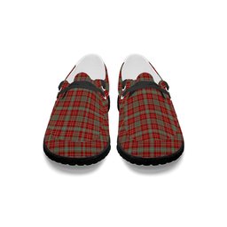 ScotsTee Shop Scottish Ogilvie 3 Tartan Plaid Canvas Loafer Shoes
