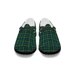 ScotsTee Shop Scottish Sempill Ancient Tartan Plaid Canvas Loafer Shoes