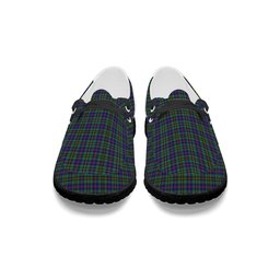 ScotsTee Shop Scottish Wood SC Tartan Plaid Canvas Loafer Shoes
