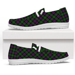 ScotsTee Shop Scottish Selkirk Original Tartan Plaid Canvas Loafer Shoes