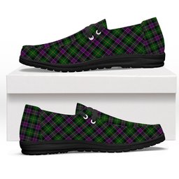 ScotsTee Shop Scottish Selkirk Original Tartan Plaid Canvas Loafer Shoes