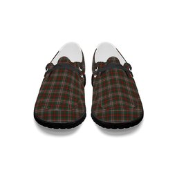 ScotsTee Shop Scottish Scott Brown Hunting Modern Tartan Plaid Canvas Loafer Shoes