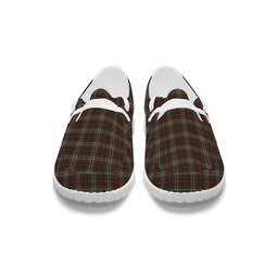 ScotsTee Shop Scottish Scott Brown Hunting Modern Tartan Plaid Canvas Loafer Shoes
