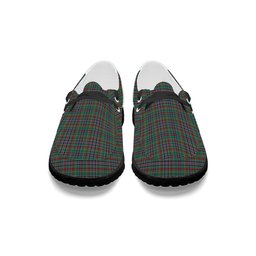 ScotsTee Shop Scottish Russell Old Ancient Tartan Plaid Canvas Loafer Shoes