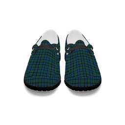 ScotsTee Shop Scottish Stephenson Hunting 2 Tartan Plaid Canvas Loafer Shoes