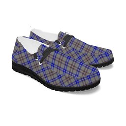 ScotsTee Shop Scottish Yes Scotland Tartan Plaid Canvas Loafer Shoes