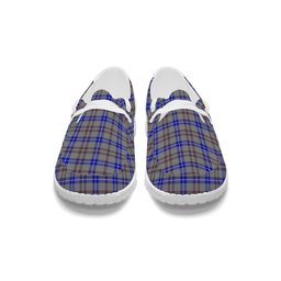 ScotsTee Shop Scottish Yes Scotland Tartan Plaid Canvas Loafer Shoes