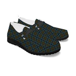 ScotsTee Shop Scottish Thompson Hunting Tartan Plaid Canvas Loafer Shoes