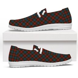 ScotsTee Shop Scottish Wilson Janet 2 Tartan Plaid Canvas Loafer Shoes