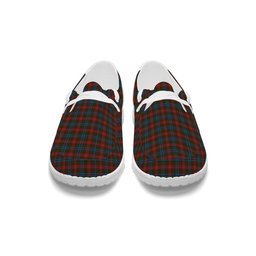 ScotsTee Shop Scottish Wilson Janet 2 Tartan Plaid Canvas Loafer Shoes