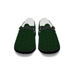 ScotsTee Shop Scottish Skene Hunting Tartan Plaid Canvas Loafer Shoes