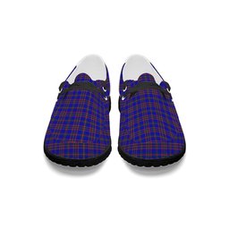 ScotsTee Shop Scottish Yamaue Tartan Plaid Canvas Loafer Shoes