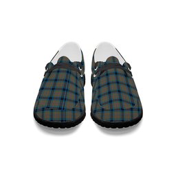 ScotsTee Shop Scottish Thompson Hunting Ancient Tartan Plaid Canvas Loafer Shoes