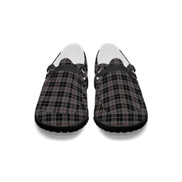 ScotsTee Shop Scottish Thompson Society Grey Tartan Plaid Canvas Loafer Shoes