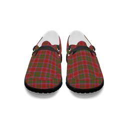 ScotsTee Shop Scottish Shaw of Tordarroch Ancient Tartan Plaid Canvas Loafer Shoes