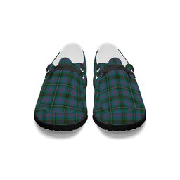 ScotsTee Shop Scottish Wood Ancient Clan Tartan Plaid Canvas Loafer Shoes