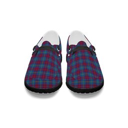 ScotsTee Shop Scottish Yarns to Yearn For Tartan Plaid Canvas Loafer Shoes
