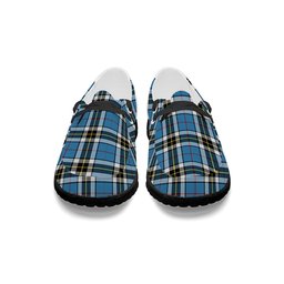 ScotsTee Shop Scottish Thompson Society Tartan Plaid Canvas Loafer Shoes
