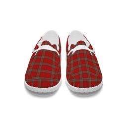 ScotsTee Shop Scottish Year of the Rat, The Tartan Plaid Canvas Loafer Shoes
