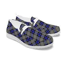 ScotsTee Shop Scottish Sneddon, Jonathan Taylor Tartan Plaid Canvas Loafer Shoes