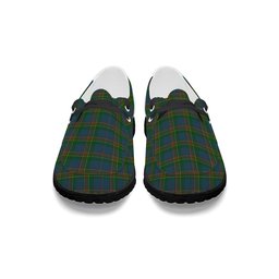 ScotsTee Shop Scottish Yorkland Tartan Plaid Canvas Loafer Shoes