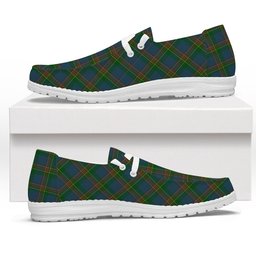 ScotsTee Shop Scottish Yorkland Tartan Plaid Canvas Loafer Shoes