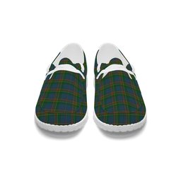 ScotsTee Shop Scottish Yorkland Tartan Plaid Canvas Loafer Shoes