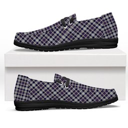 ScotsTee Shop Scottish Rutherford Simon Travis Alan Tartan Plaid Canvas Loafer Shoes