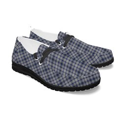 ScotsTee Shop Scottish Yorkshire, The Spirit of Tartan Plaid Canvas Loafer Shoes