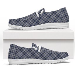 ScotsTee Shop Scottish Yorkshire, The Spirit of Tartan Plaid Canvas Loafer Shoes