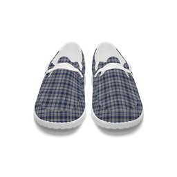 ScotsTee Shop Scottish Yorkshire, The Spirit of Tartan Plaid Canvas Loafer Shoes
