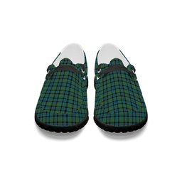 ScotsTee Shop Scottish Stephenson Hunting Ancient Tartan Plaid Canvas Loafer Shoes