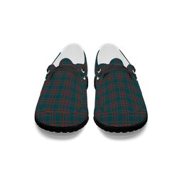 ScotsTee Shop Scottish Shaw of Tordarroch Hunting Modern Tartan Plaid Canvas Loafer Shoes
