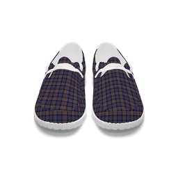 ScotsTee Shop Scottish Ruxton Dress Tartan Plaid Canvas Loafer Shoes