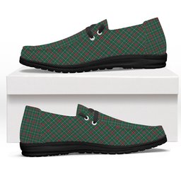 ScotsTee Shop Scottish Spens Fragment Modern Clan Tartan Plaid Canvas Loafer Shoes