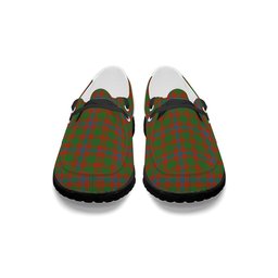 ScotsTee Shop Scottish Skene Ancient Tartan Plaid Canvas Loafer Shoes