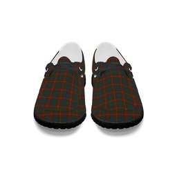ScotsTee Shop Scottish Wilson Janet Tartan Plaid Canvas Loafer Shoes