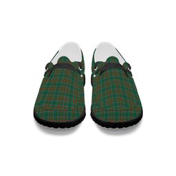 ScotsTee Shop Scottish Shaw of Tordarroch Hunting Ancient Tartan Plaid Canvas Loafer Shoes